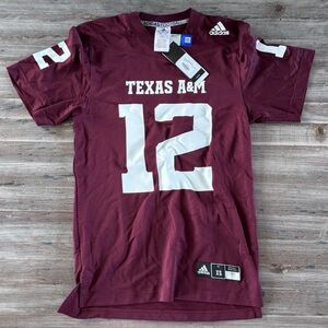 NWT Adidas Maroon Texas A&M Men's Jersey